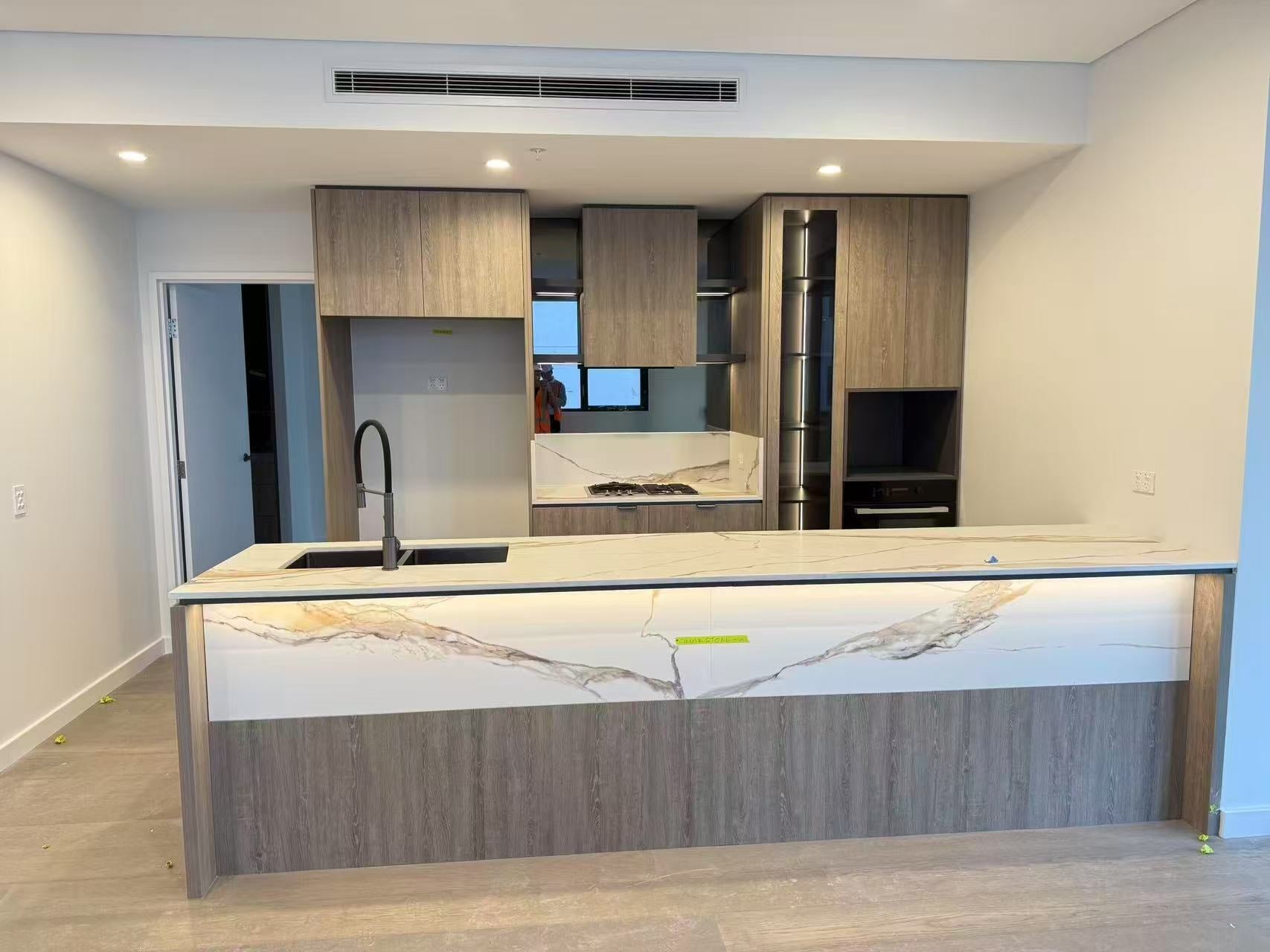 modern laundry cabinet