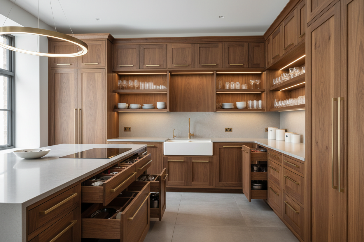 Custom kitchen cabinets