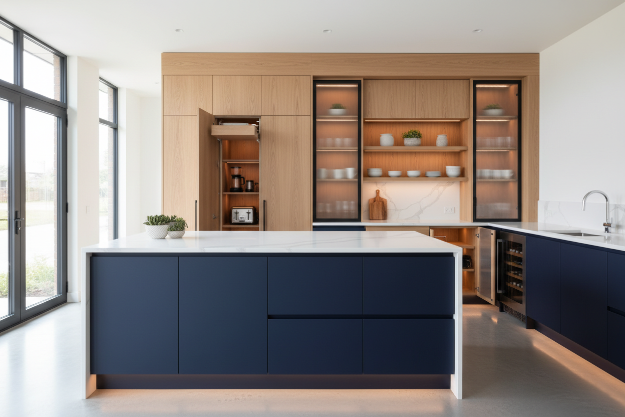 kitchen cabinet layout