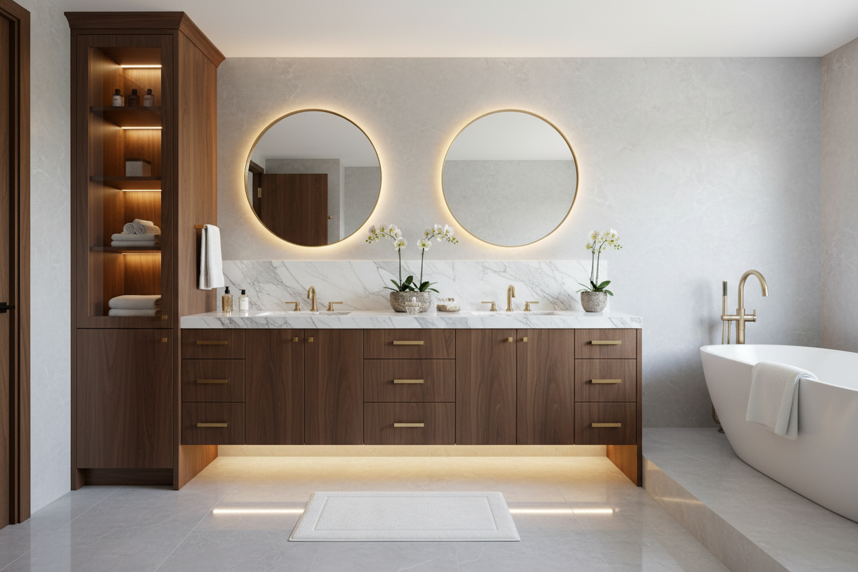 bathroom cabinets