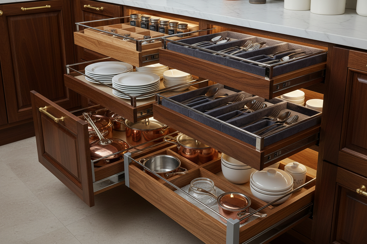 kitchen cabinet organizers