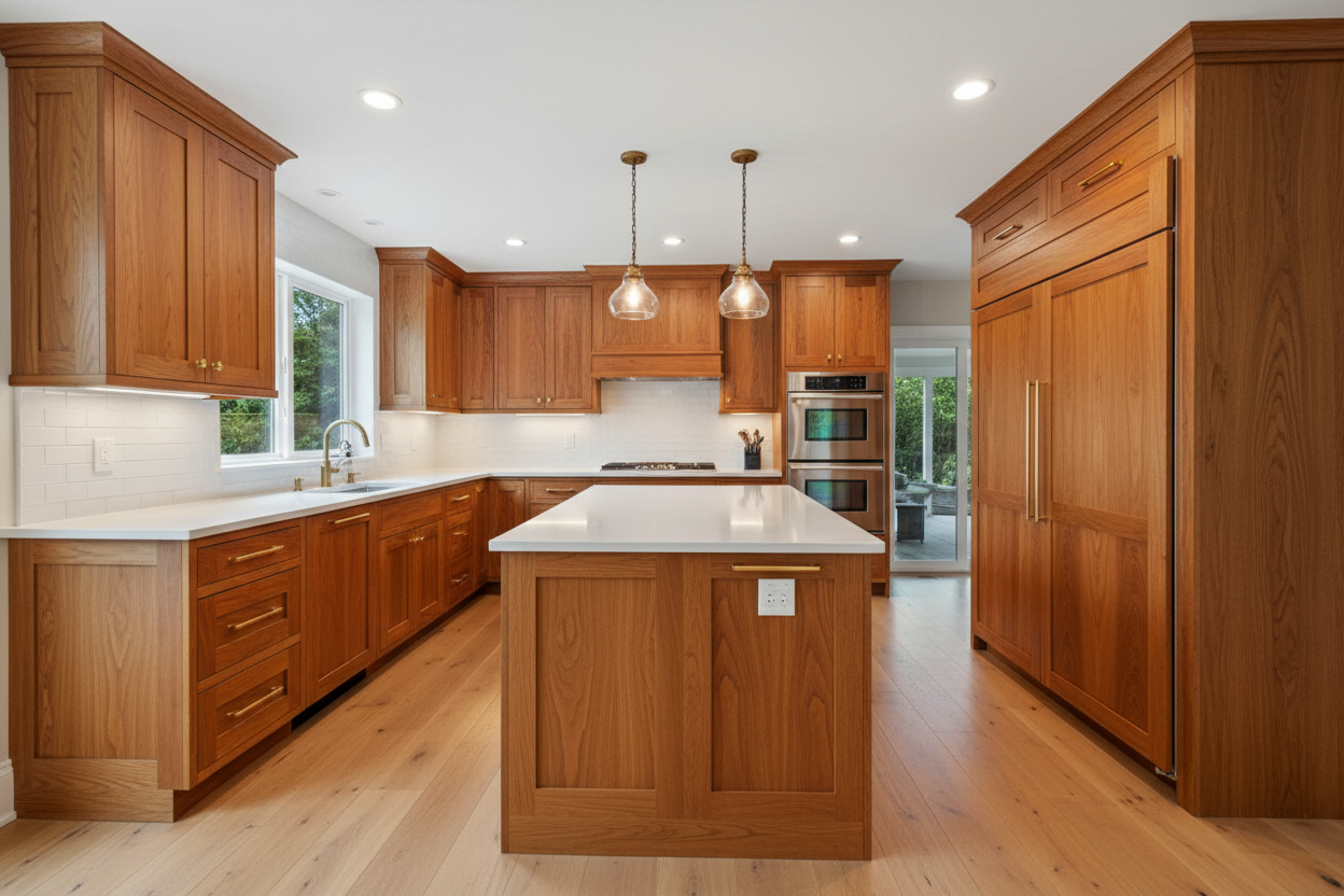 Red Oak Cabinets: Benefits, Styles & Modern Design Ideas for Today’s Kitchens