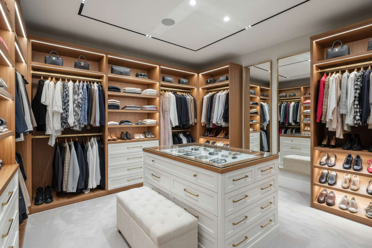 Walk In Closet Designs