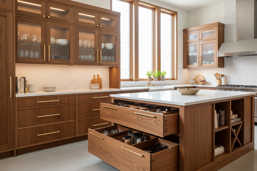 Custom Kitchen Cabinet: High End Kitchen Cabinets Design for Modern ...