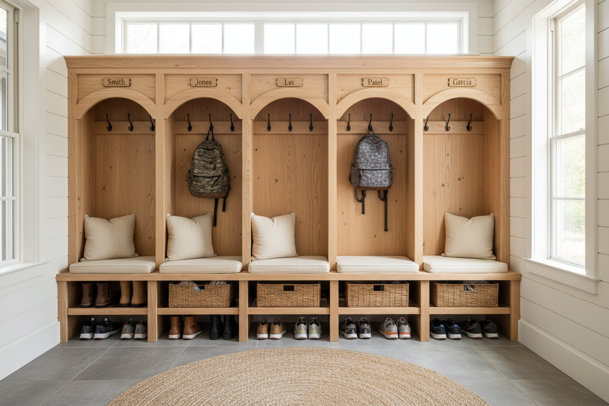 mudroom storage