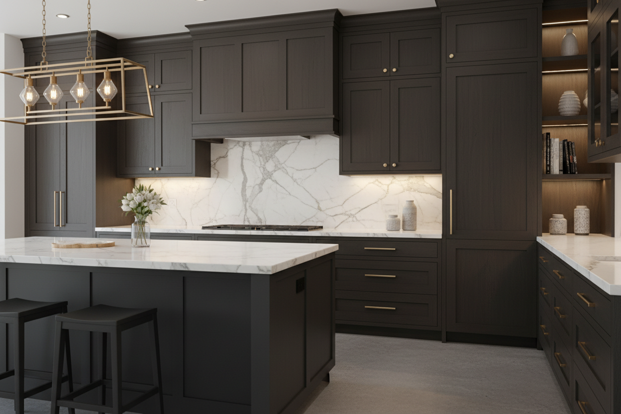 Custom kitchen cabinets