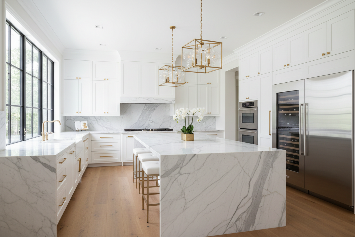 Luxury Kitchen Design Ideas with Custom Countertops and Bespoke ...