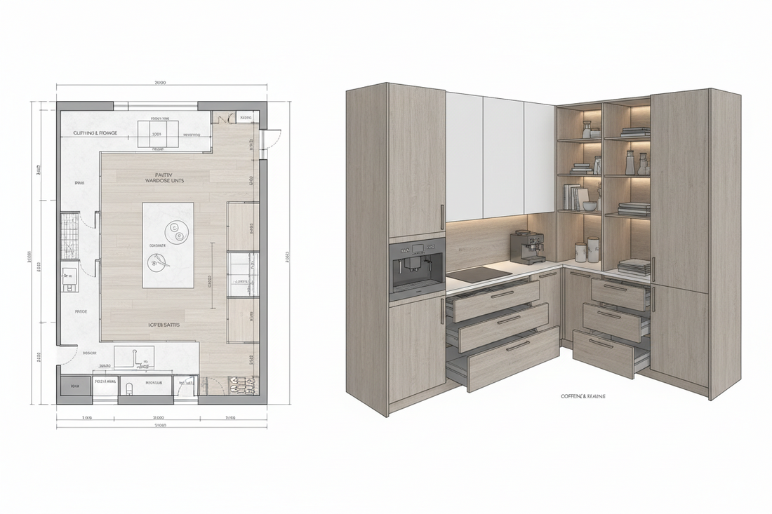 Kitchen Wardrobe Layout