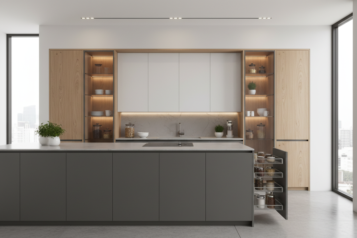 kitchen storage cabinet