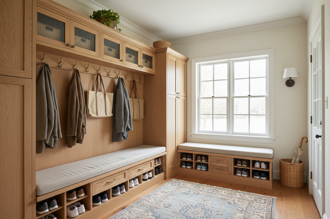 mudroom cabinets
