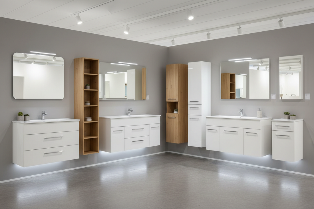 custom bathroom cabinet