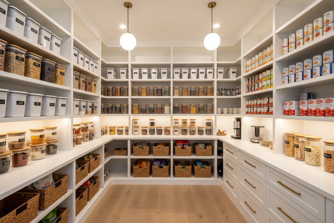 Custom Kitchen Pantry Cabinets